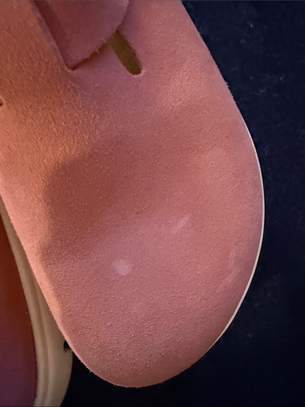 Birkenstock Papillio Boston Chunky Pink Suede Buckle Clog - Picture 5 of 7